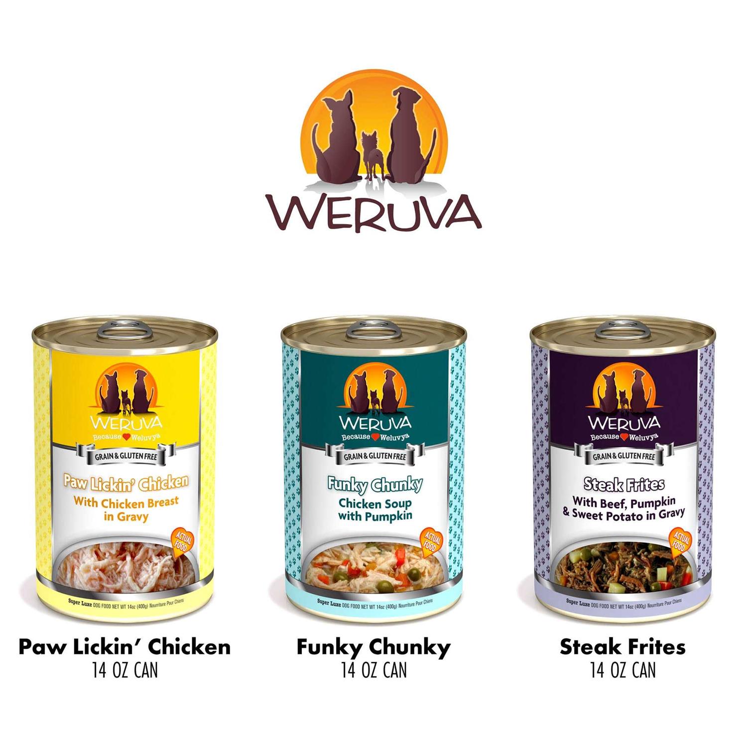 Weruva No Ruff Days Variety Pack Canned Dog Food - Healthber