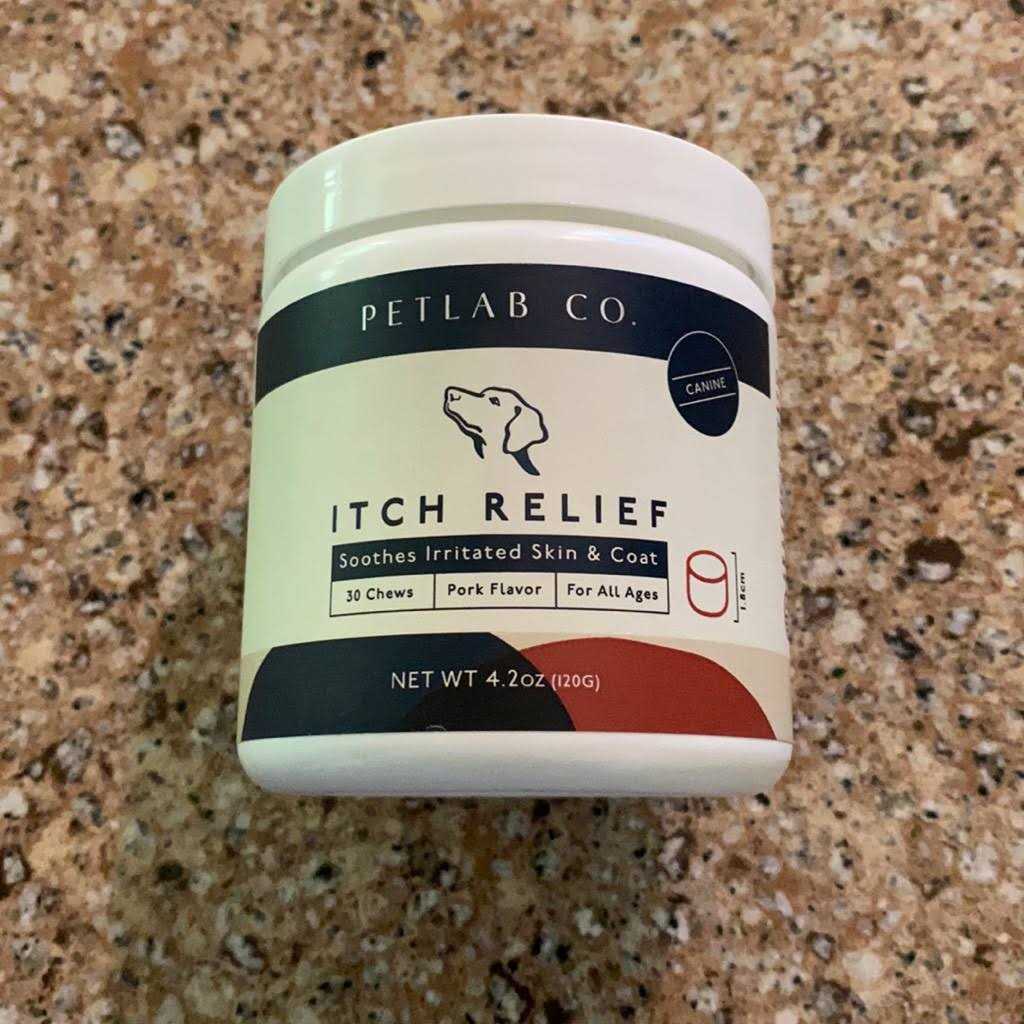 PetLab Co. Itch Relief Chews For Dry, Occasionally Itchy Skin and Coats - Healthber