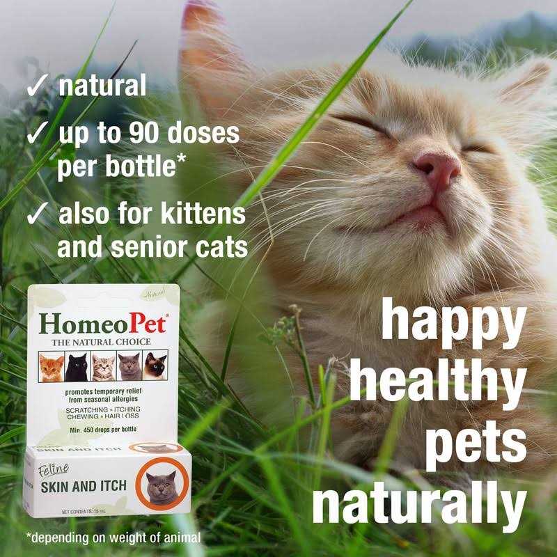 HomeoPet Feline Skin & Itch - Healthber
