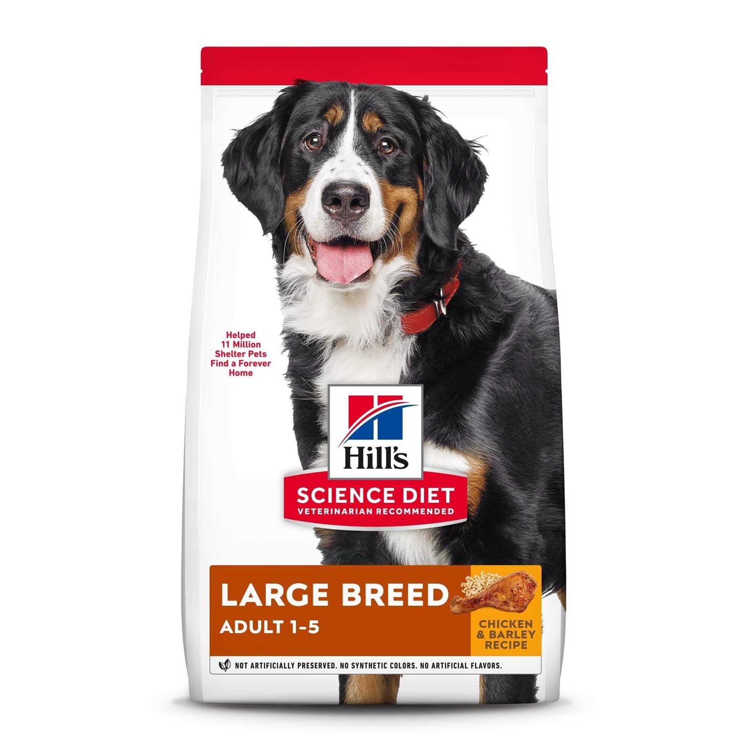 Hill’s Science Diet Adult Chicken & Barley Recipe Large Breed Dry Dog Food - Healthber