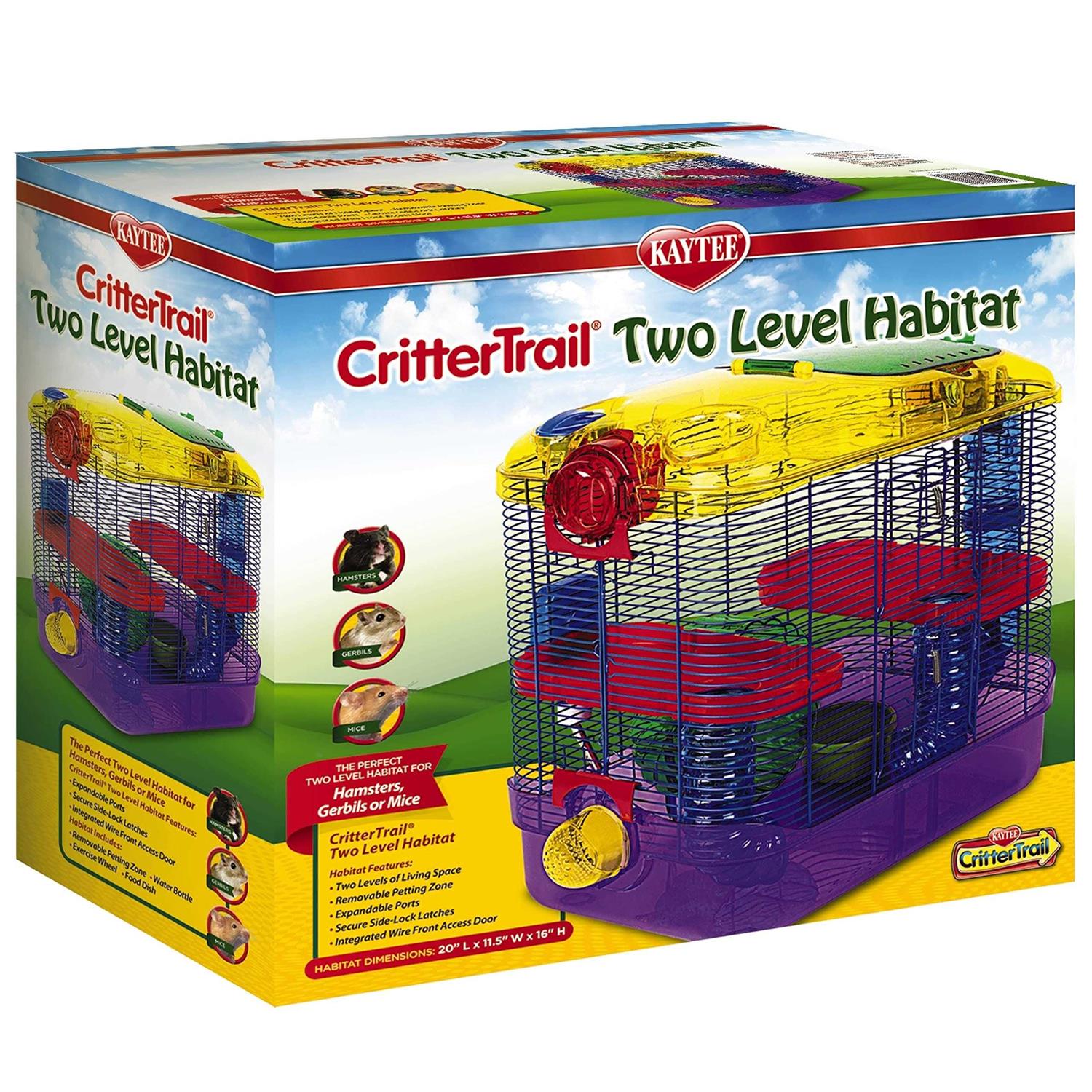 Kaytee CritterTrail 2-Level Habitat - Healthber