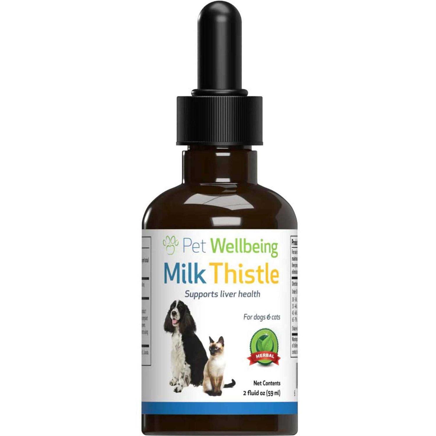 Pet Wellbeing Milk Thistle for Dogs - Healthber