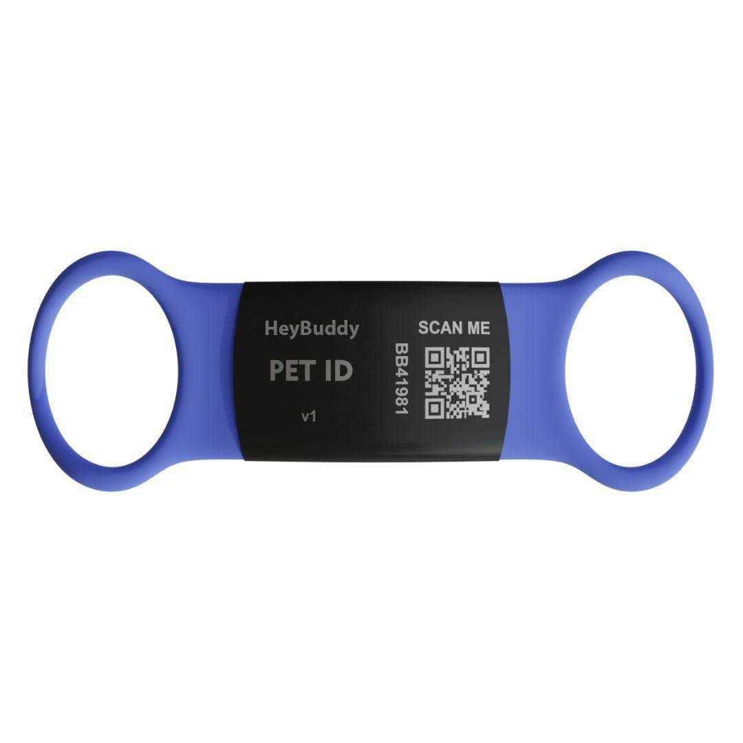 Slide Series Noiseless QR Code Pet Tag - Healthber