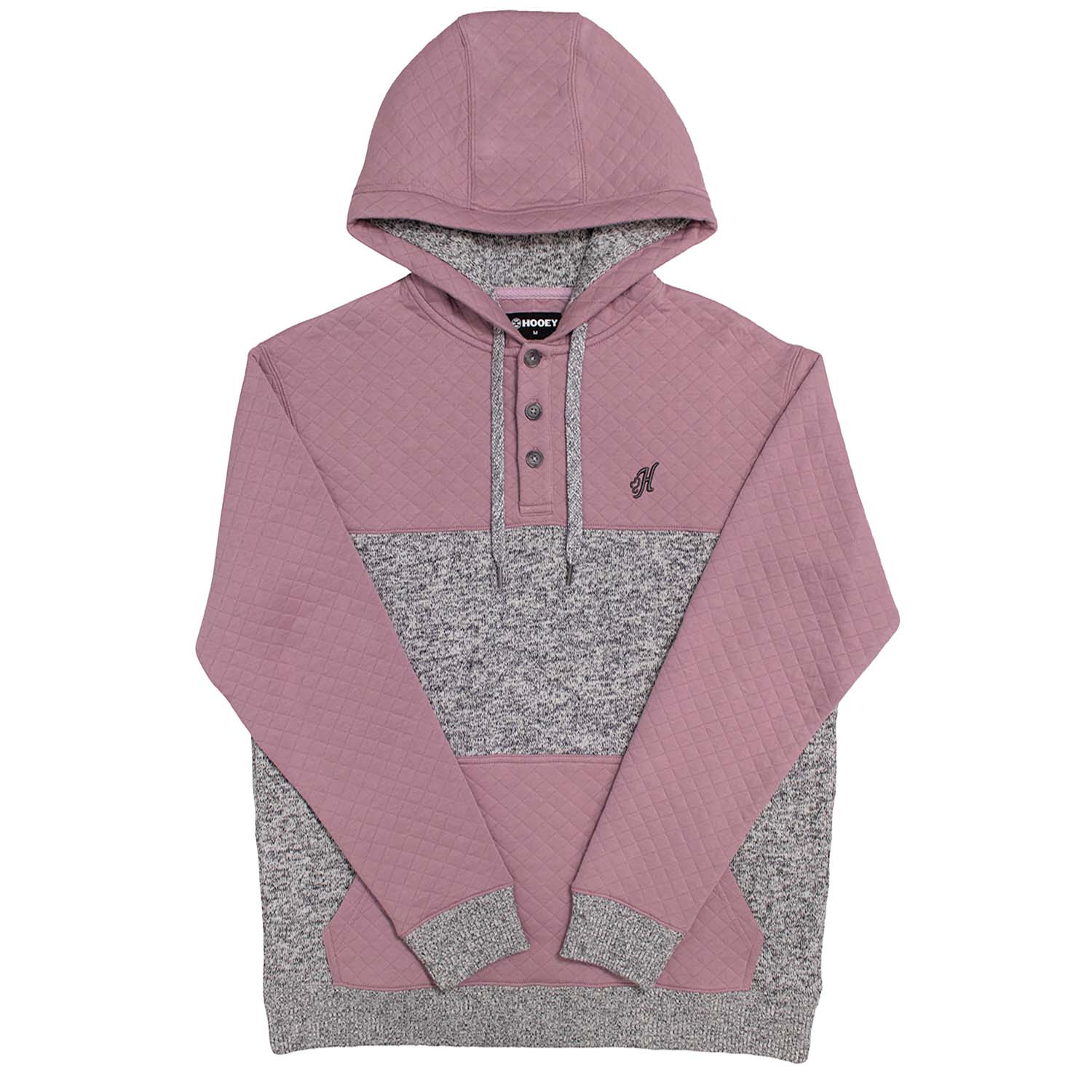 Hooey Jimmy Ladies' Hoodie, Purple & Gray - Healthber