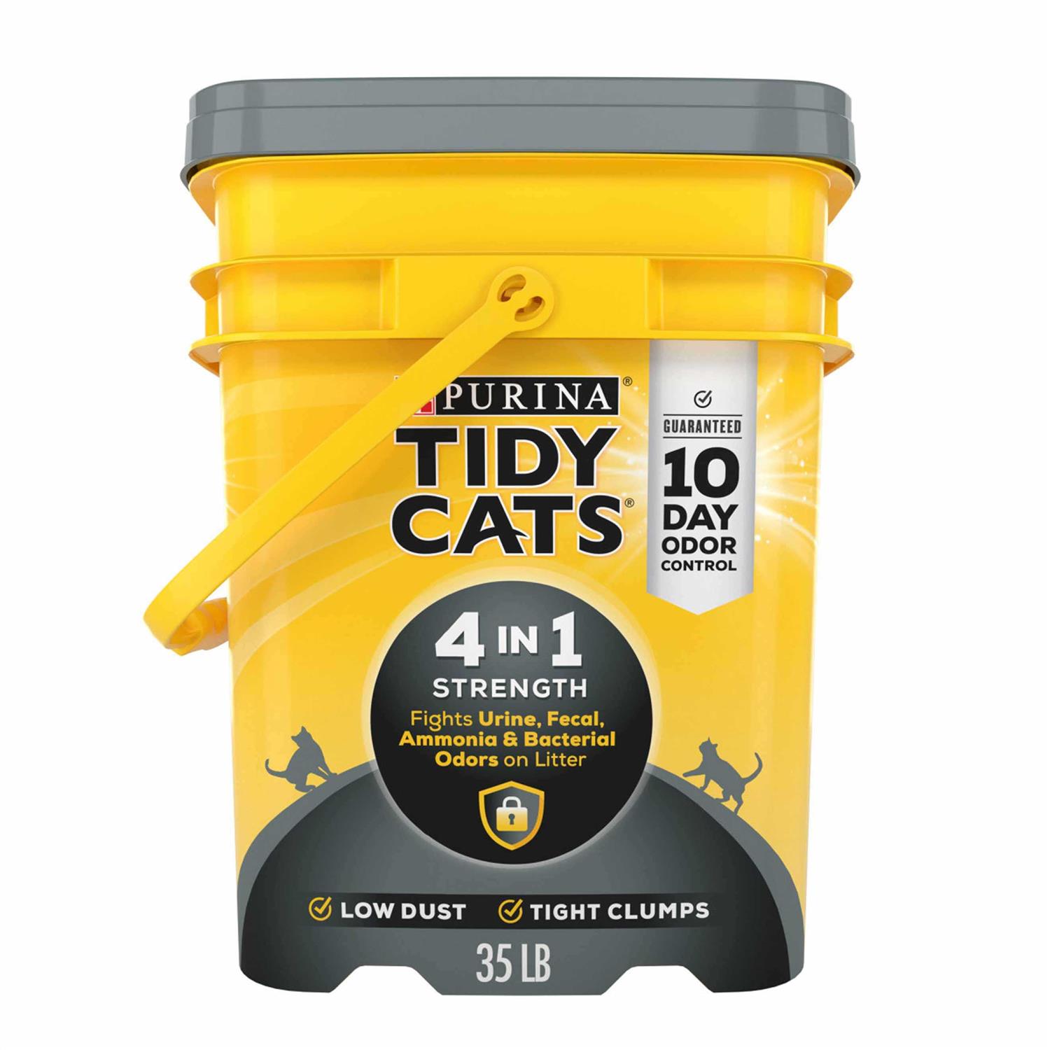 Tidy Cats 4 in 1 Strength Clumping Cat Litter - Healthber