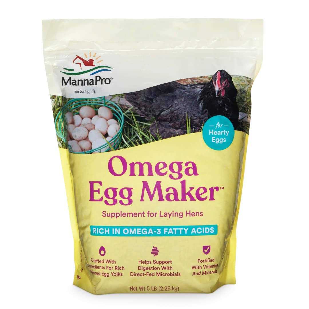 Manna Pro Omega Egg Maker Supplement - Healthber