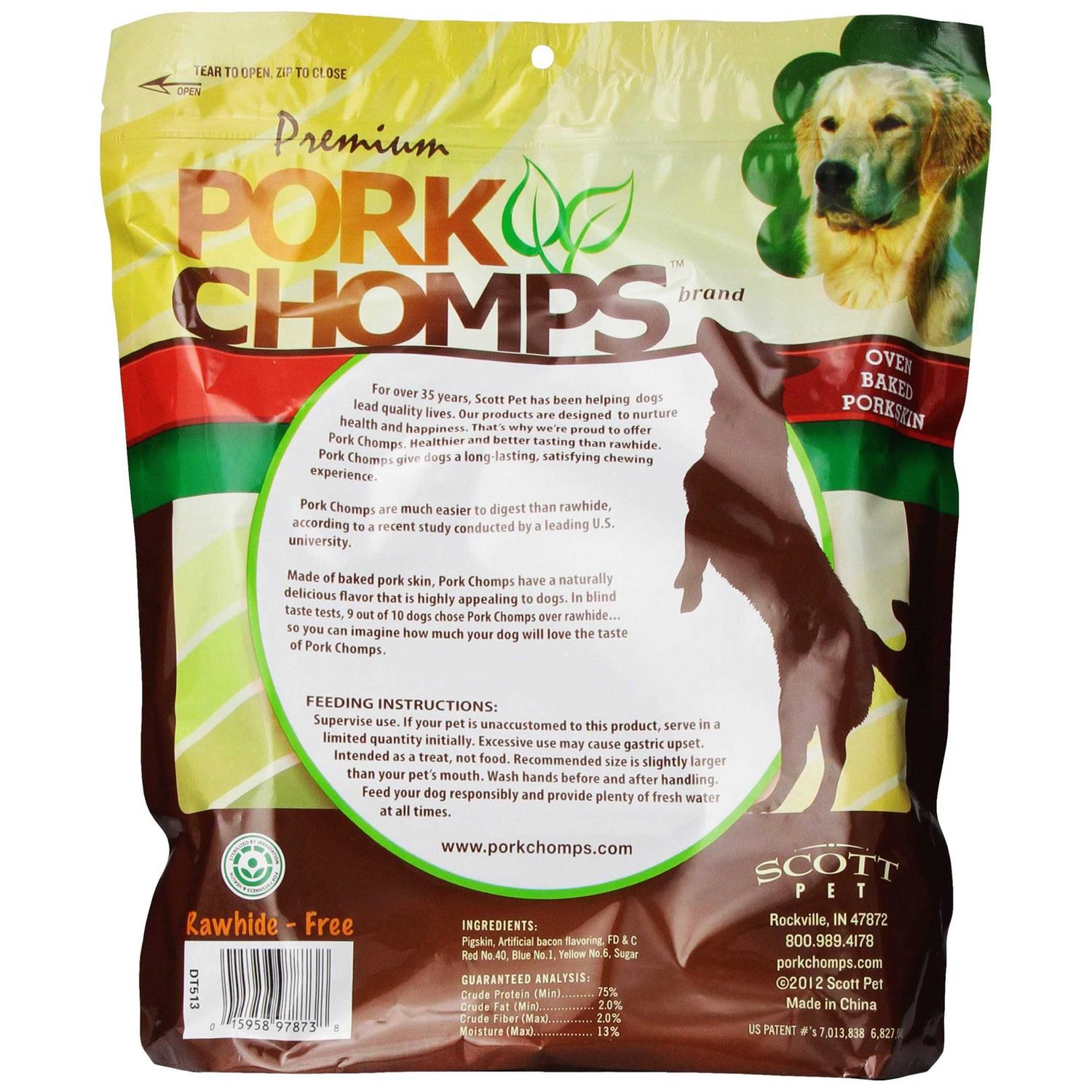 Premium Pork Chomps Bacon Knotz - Healthber