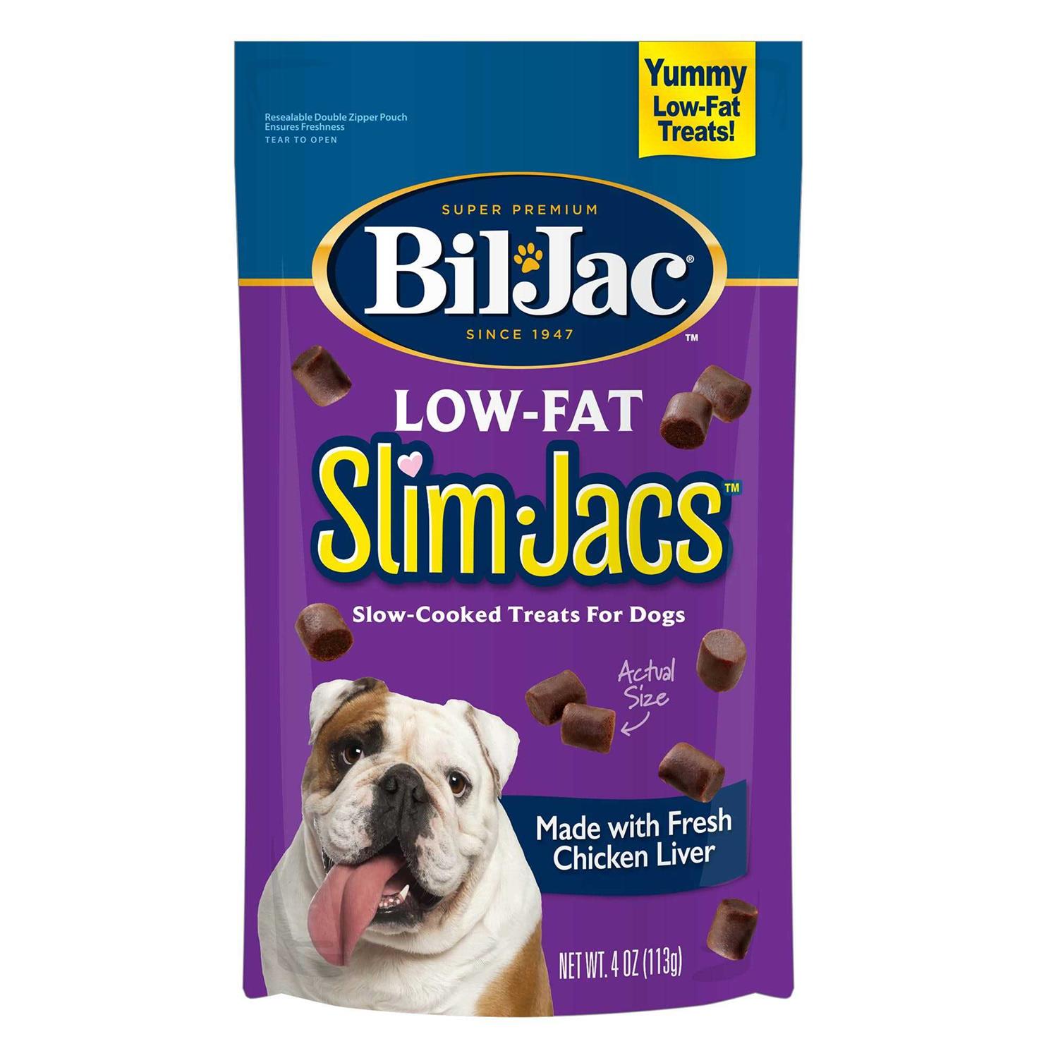 Bil-Jac Low-Fat SlimJacs Slow-Cooked Dog Treat - Healthber