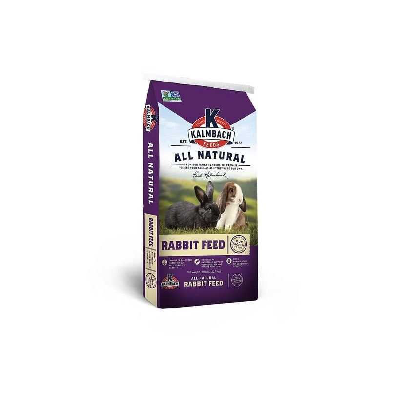 Kalmbach Feeds Non-GMO 16% Rabbit Complete - Healthber