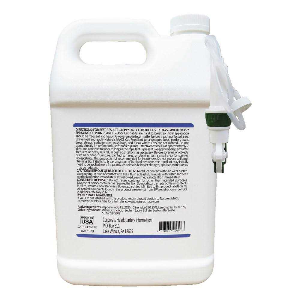 Nature’s Mace Cat Repellent Outdoor Spray - Healthber