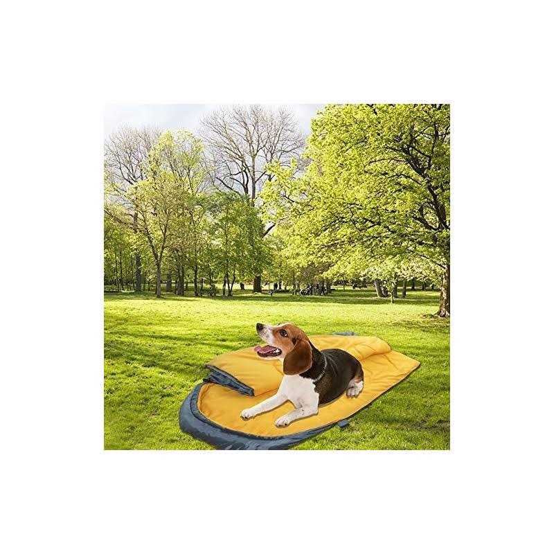 Lifeunion Dog Sleeping Bag with Storage Bag Waterproof Warm Packable Dog Bed for Travel Camping Hiking Backpacking - Healthber