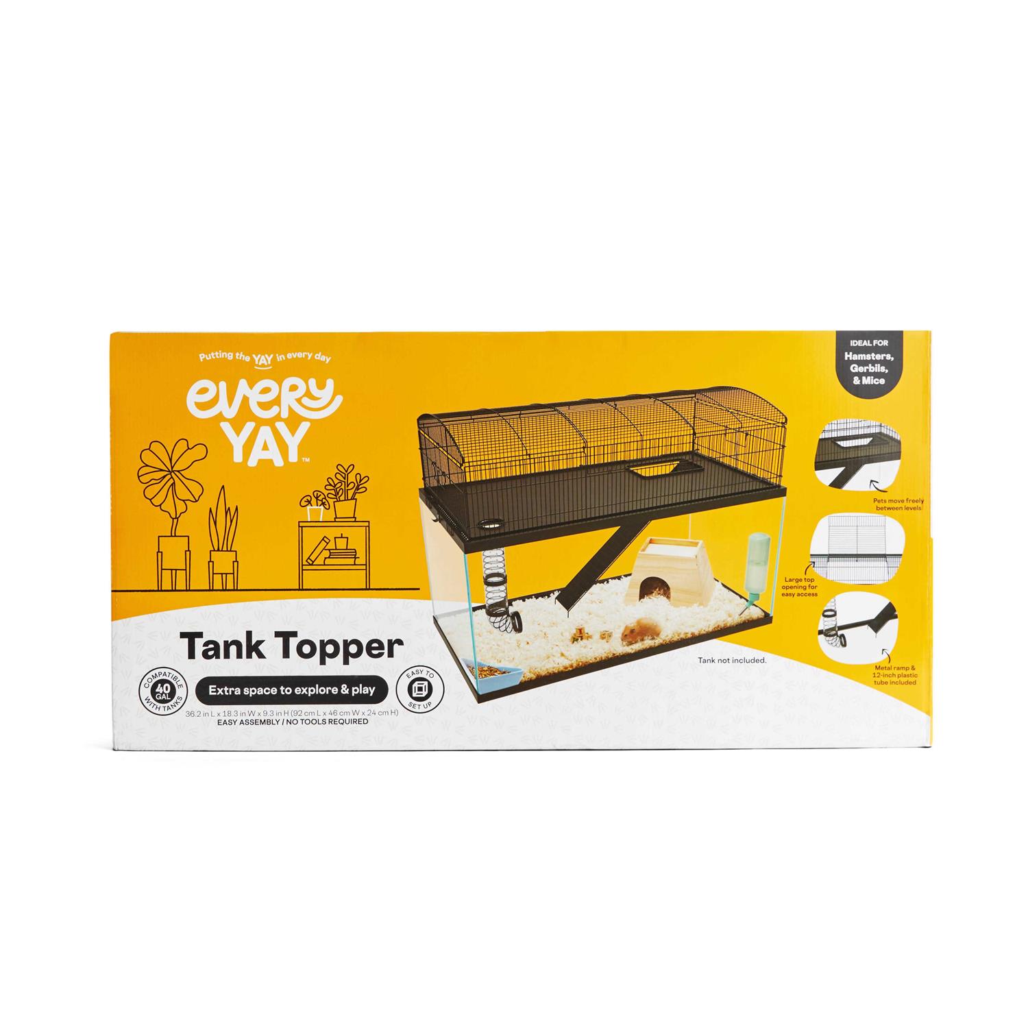 EveryYay Small Animal Tank Topper 40 Gallon - Healthber