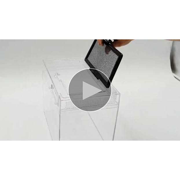 Reptile Growth Mini Reptile Terrarium Reptile Tank with Full View Visually Appealing,for Insect,Fish,Tarantula,Hermit crab,Jumping - Healthber
