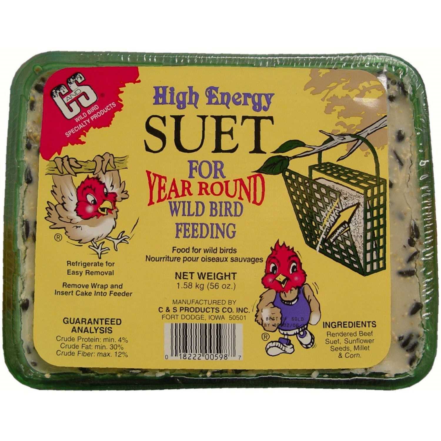 C&S High Energy Suet - Healthber