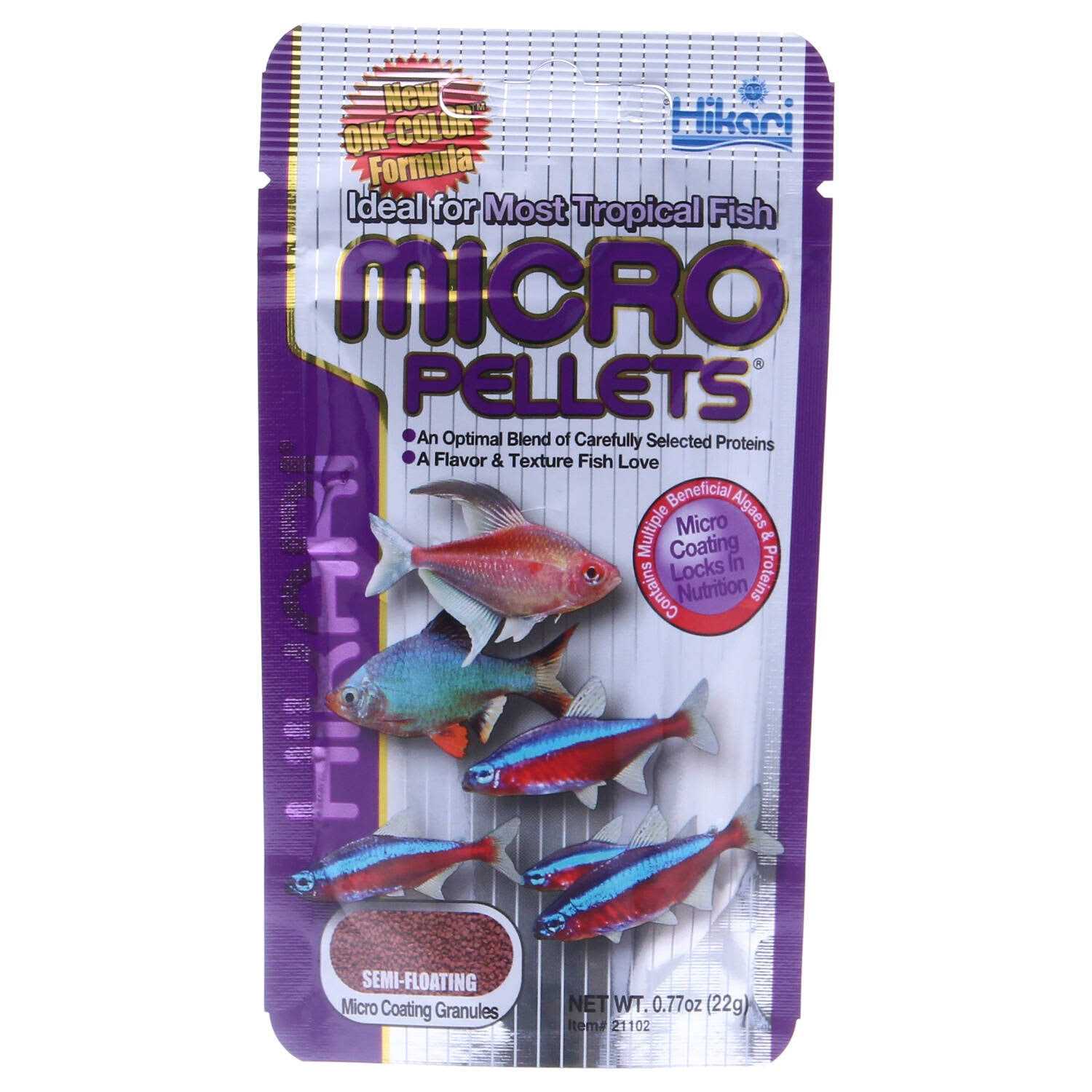 Hikari Micro Pellets Tropical Fish Food - Healthber