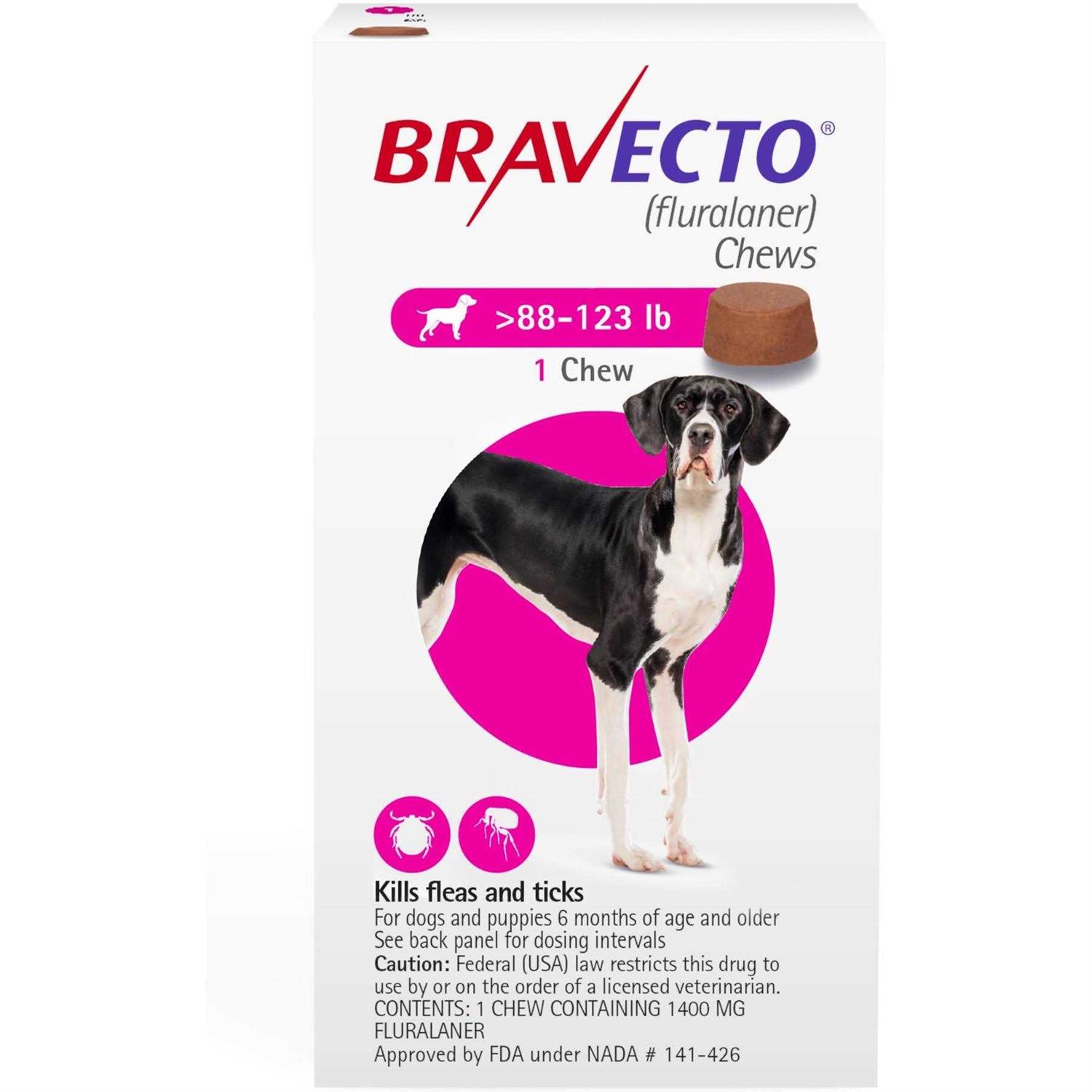 Bravecto Chews 1400mg - Healthber