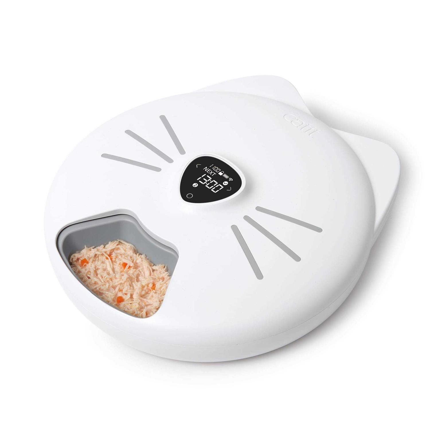 Catit Pixi Smart 6 Meal Feeder - Healthber