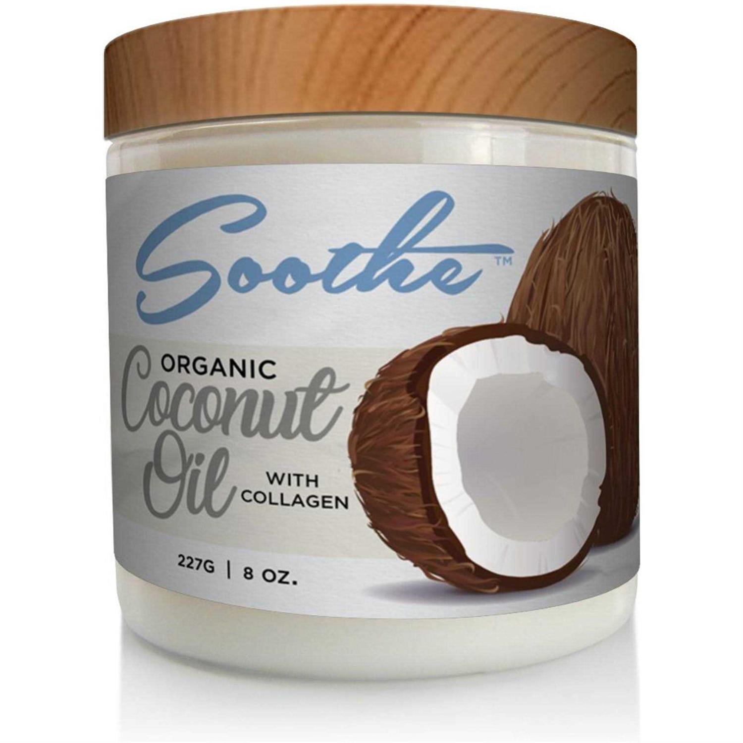 Soothe by BuddyRest Coconut Oil with Collagen Dog Supplement - Healthber
