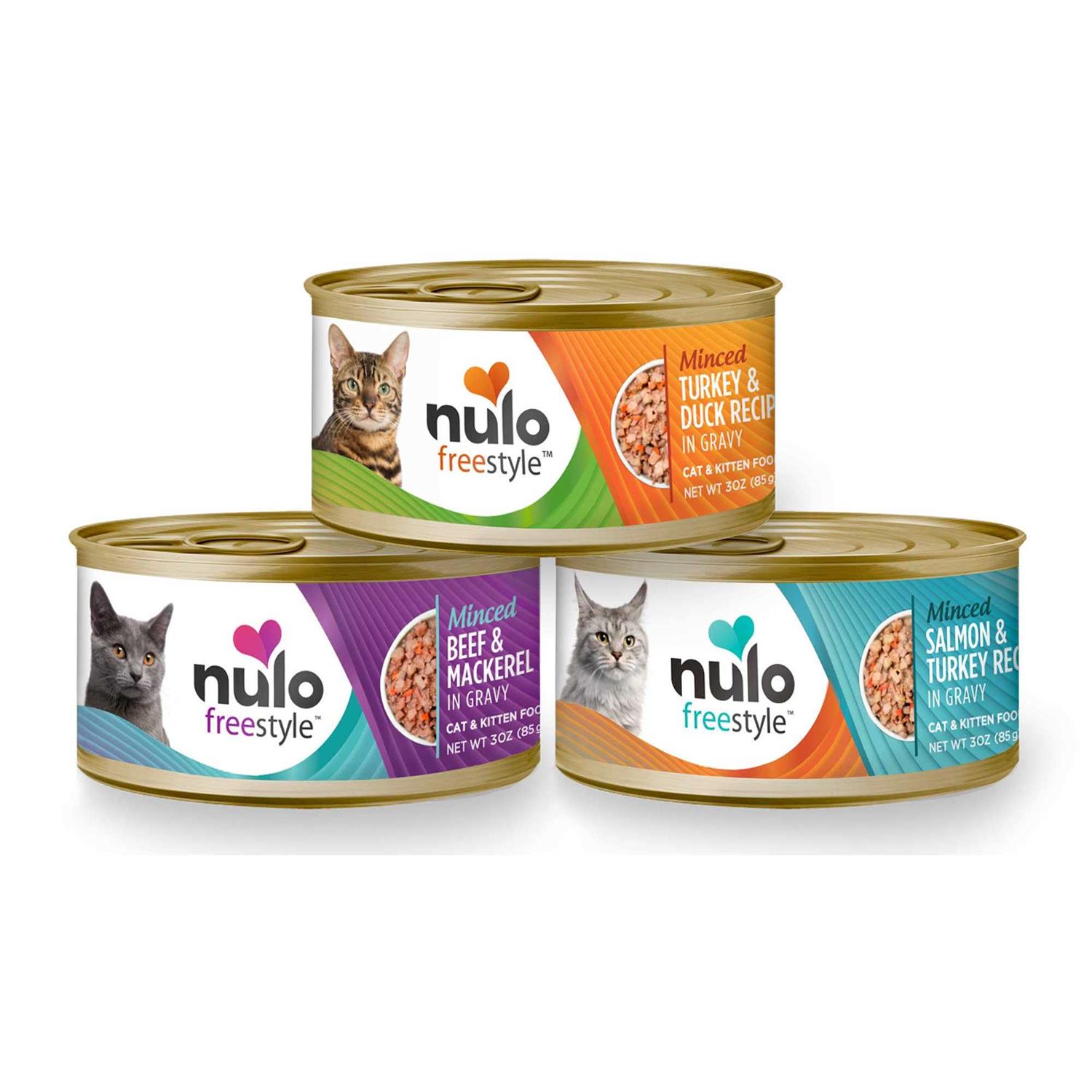 Nulo Freestyle Shredded Turkey & Halibut Canned Cat Food - Healthber