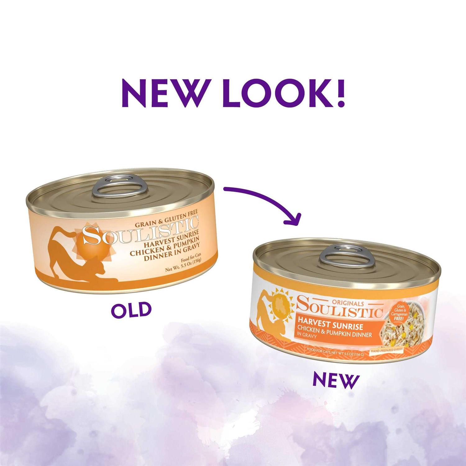 Soulistic Originals Harvest Sunrise Chicken & Pumpkin Dinner in Gravy Wet Cat Food - Healthber