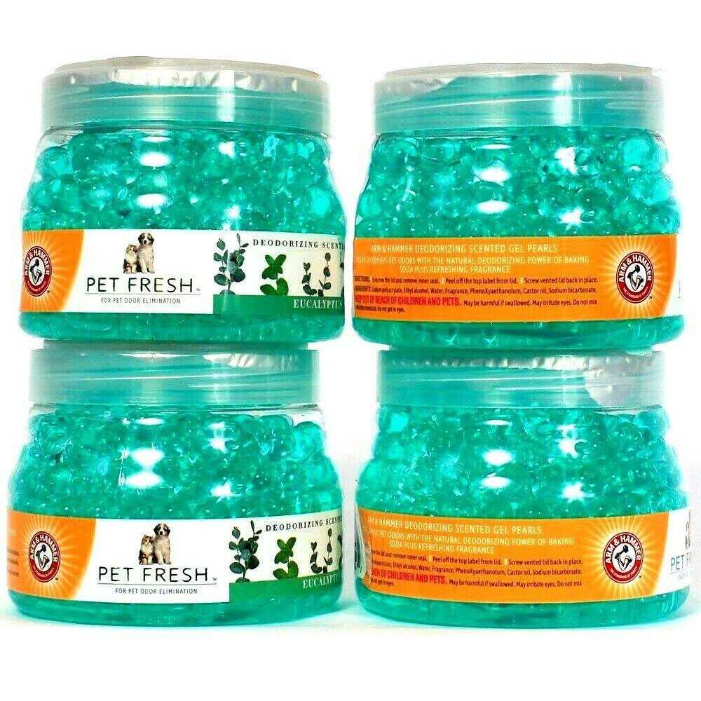 Arm & Hammer Products Pet Fresh Eucalyptus Mint Deodorizing Scented Gel Pearls - Healthber