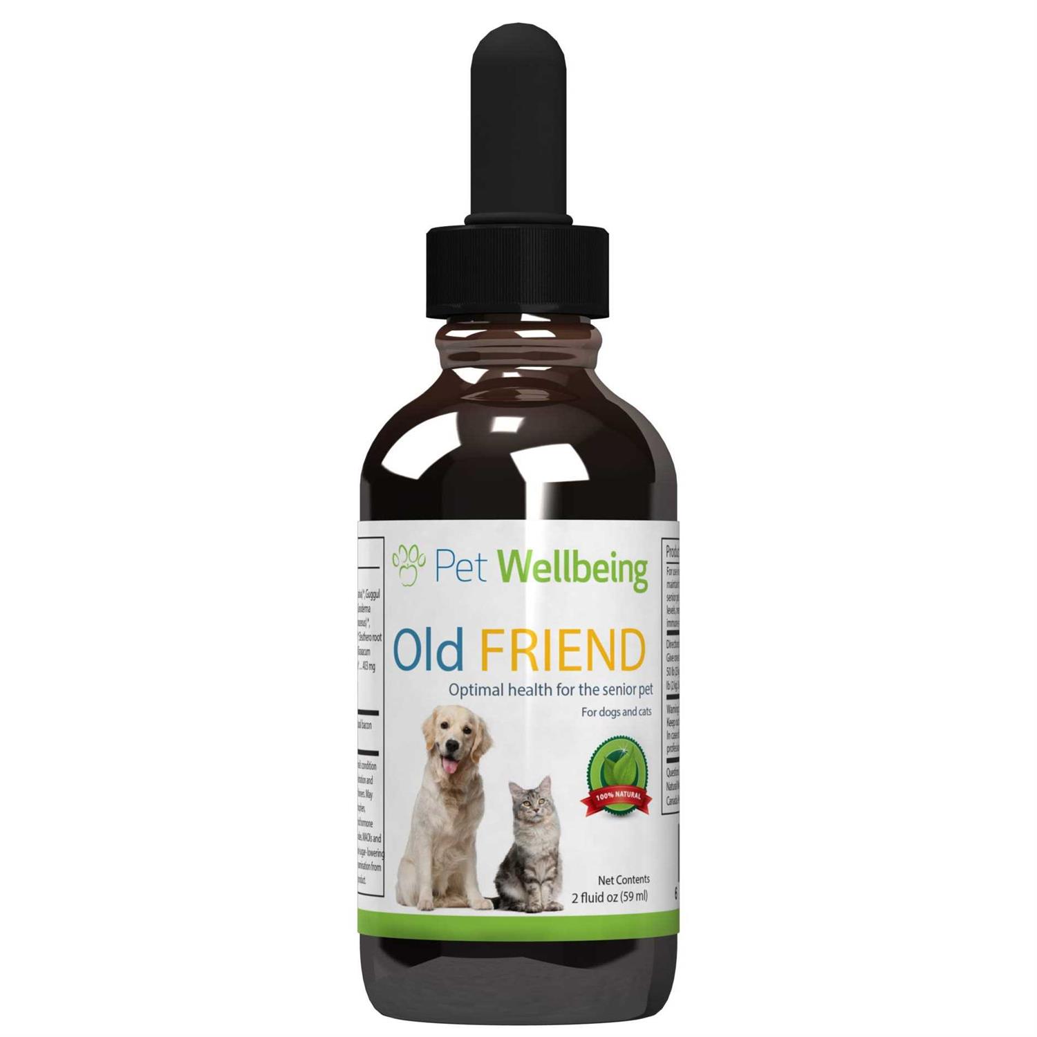 Pet Wellbeing Old Friend for Senior - Healthber