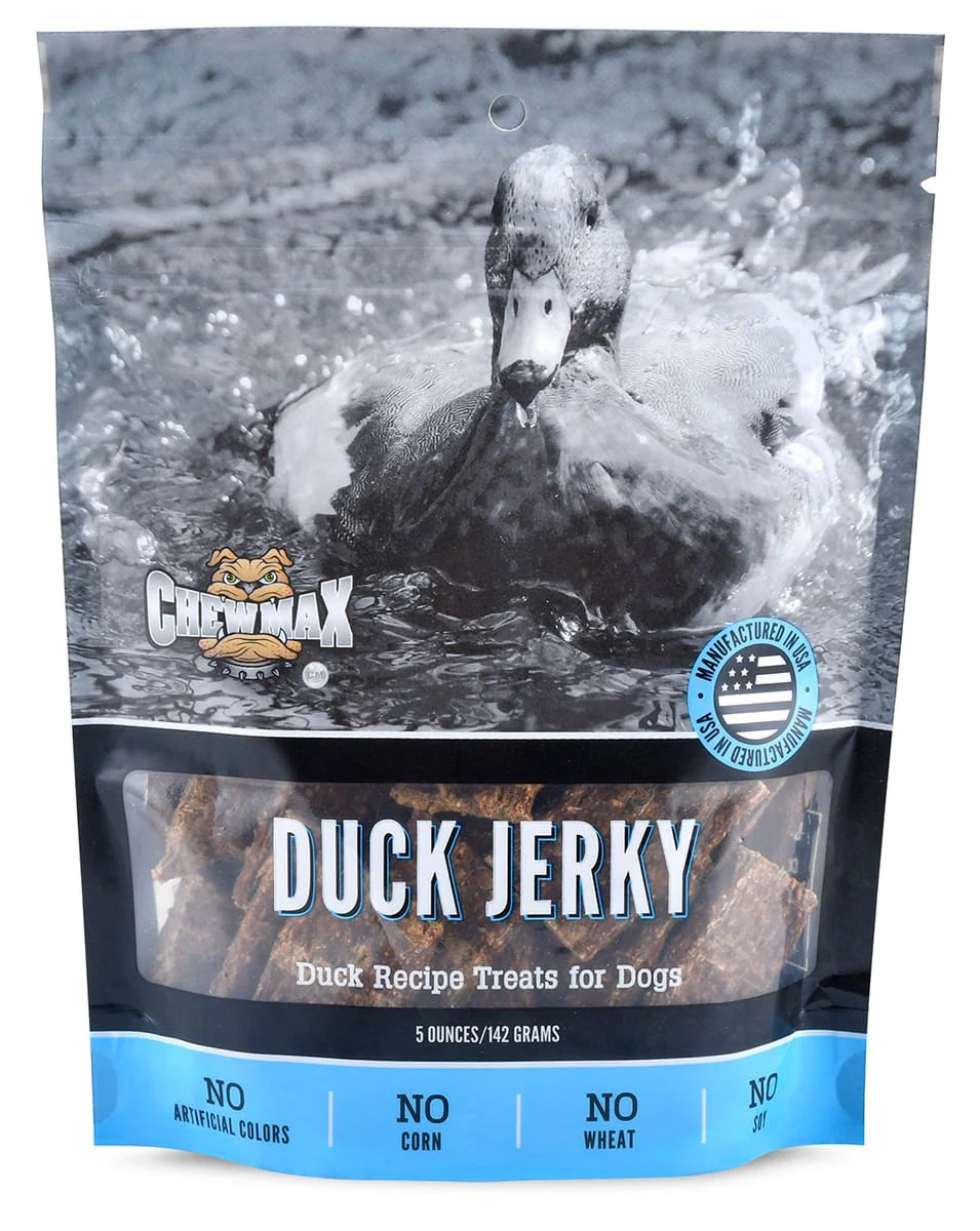 ChewMax Duck Jerky, 5 oz - Healthber