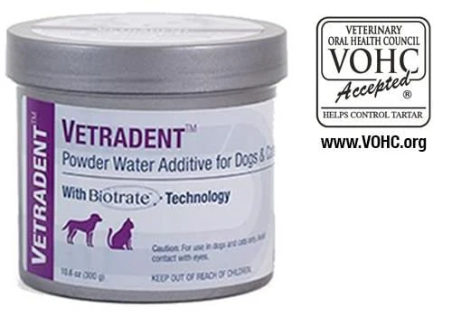 Vetradent Powder Water Additive, 300 gram - Healthber