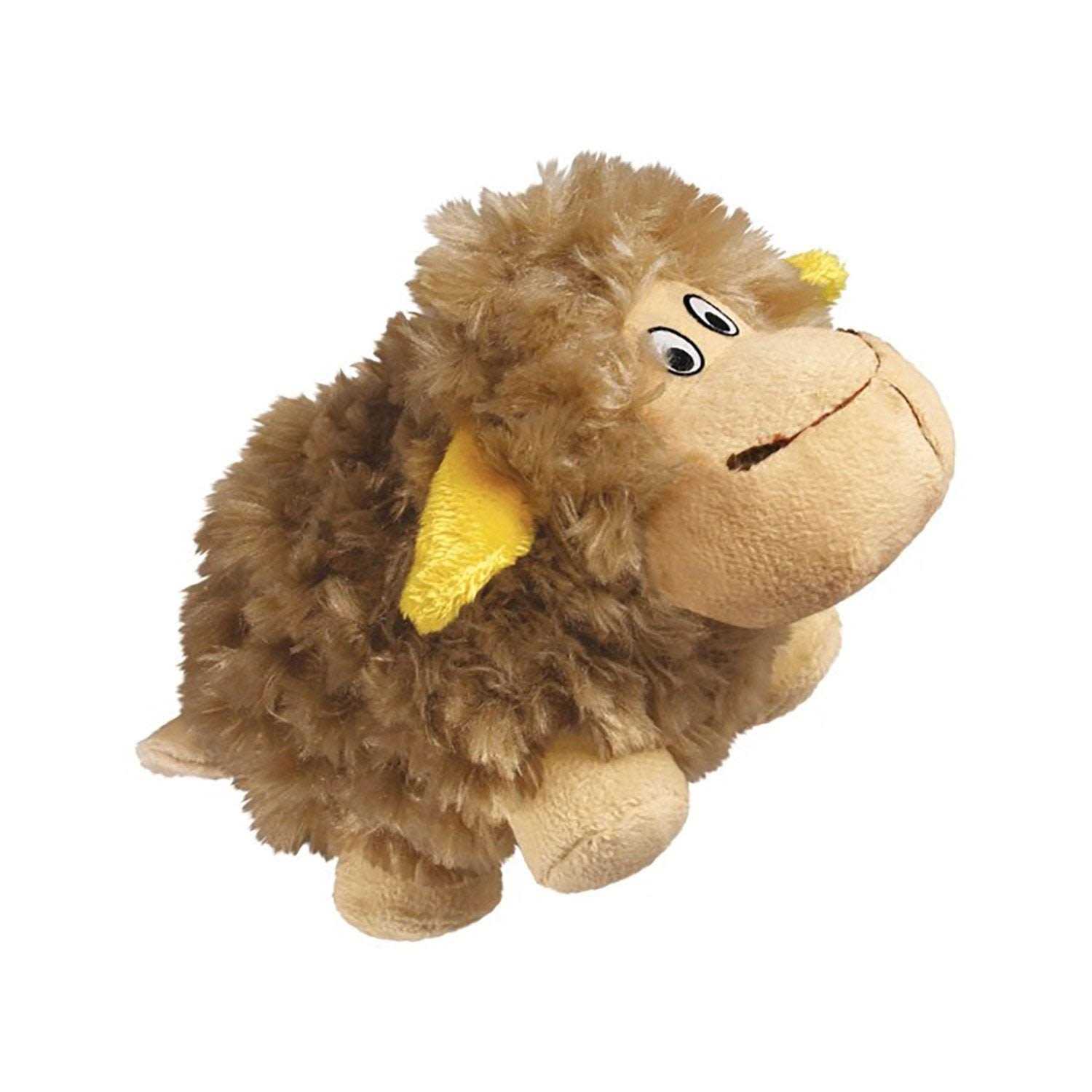 KONG Barnyard Cruncheez Cow Dog Toy - Healthber