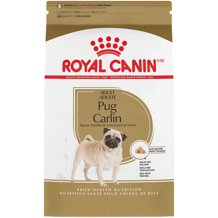 Royal Canin Breed Health Nutrition Pug Adult Dry Dog Food - Healthber