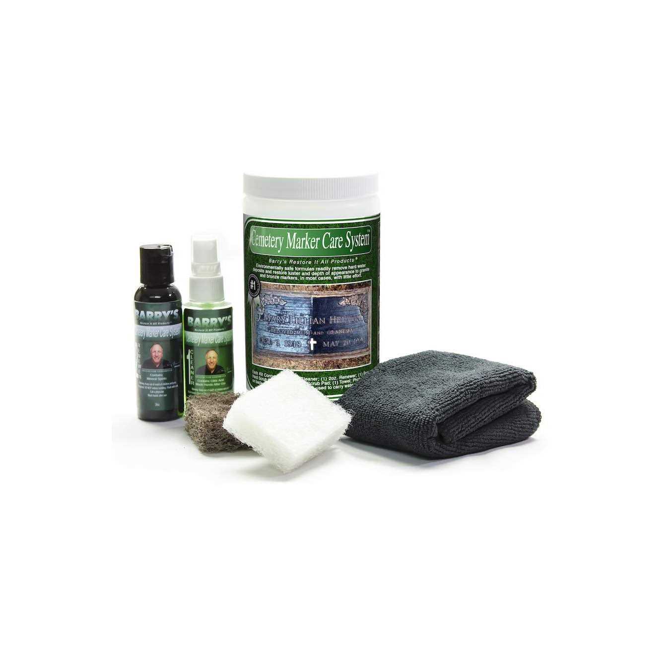 Barry’s Restore It All Products Cemetery Marker Care System - Healthber