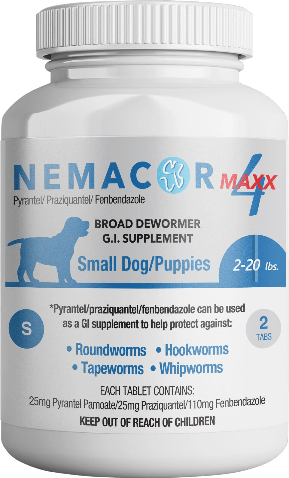 Nemacor Maxx 4 for Dogs - Healthber