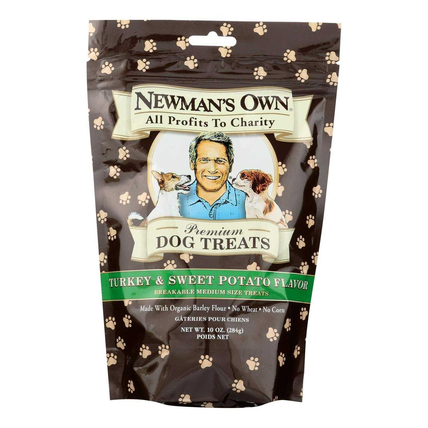 Newman’s Own Turkey & Sweet Potato Dog Biscuits - Healthber