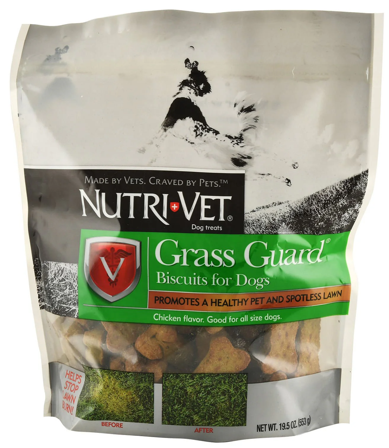 Nutri-Vet Grass Guard Biscuit Treat - Healthber