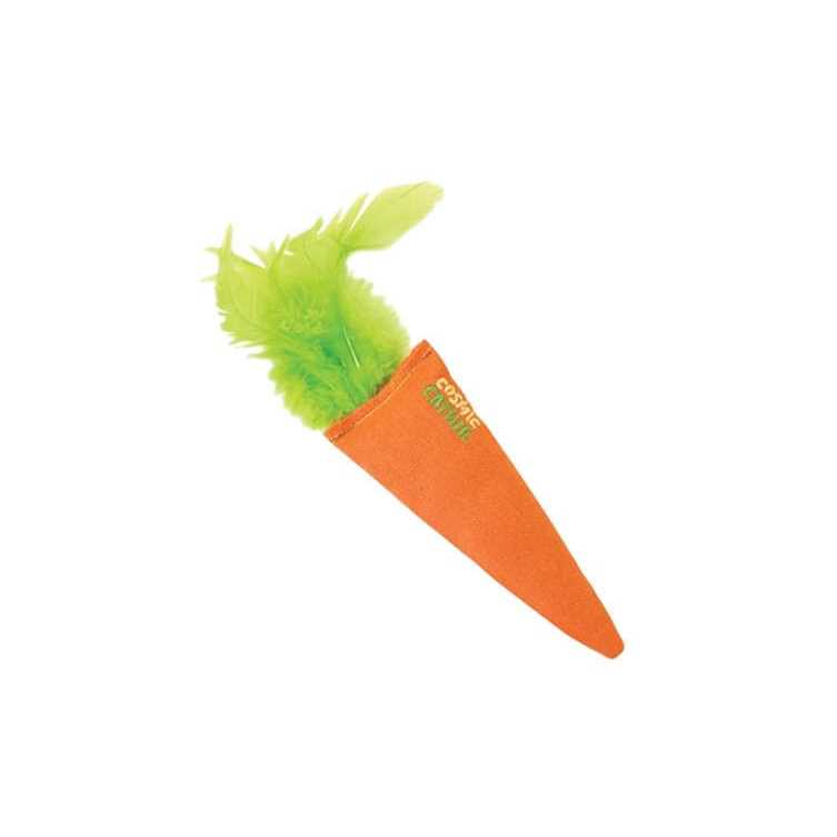 OurPets Cosmic 24 Karat Carrot Catnip Cat Toy - Healthber