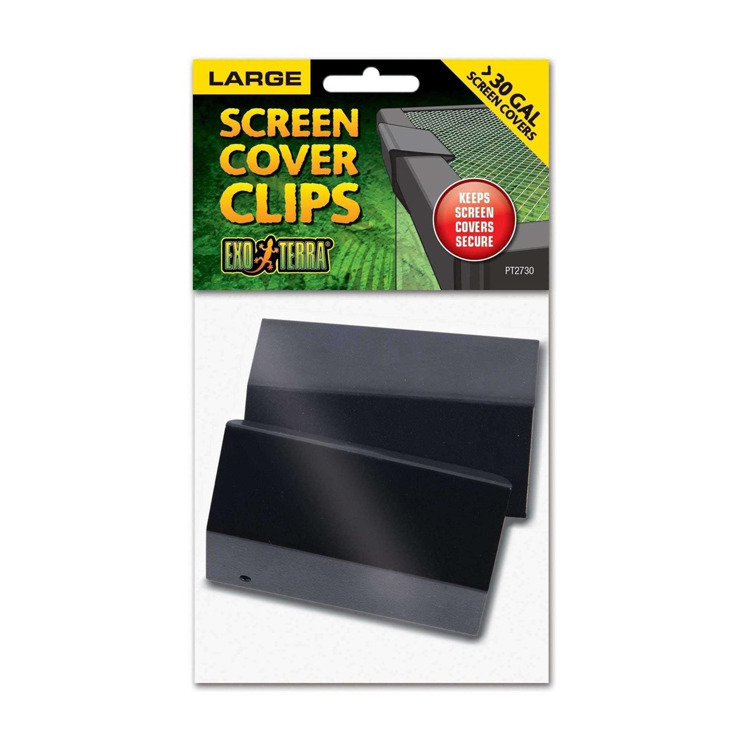 Exo Terra Terrarium Cover Clip Set - Healthber