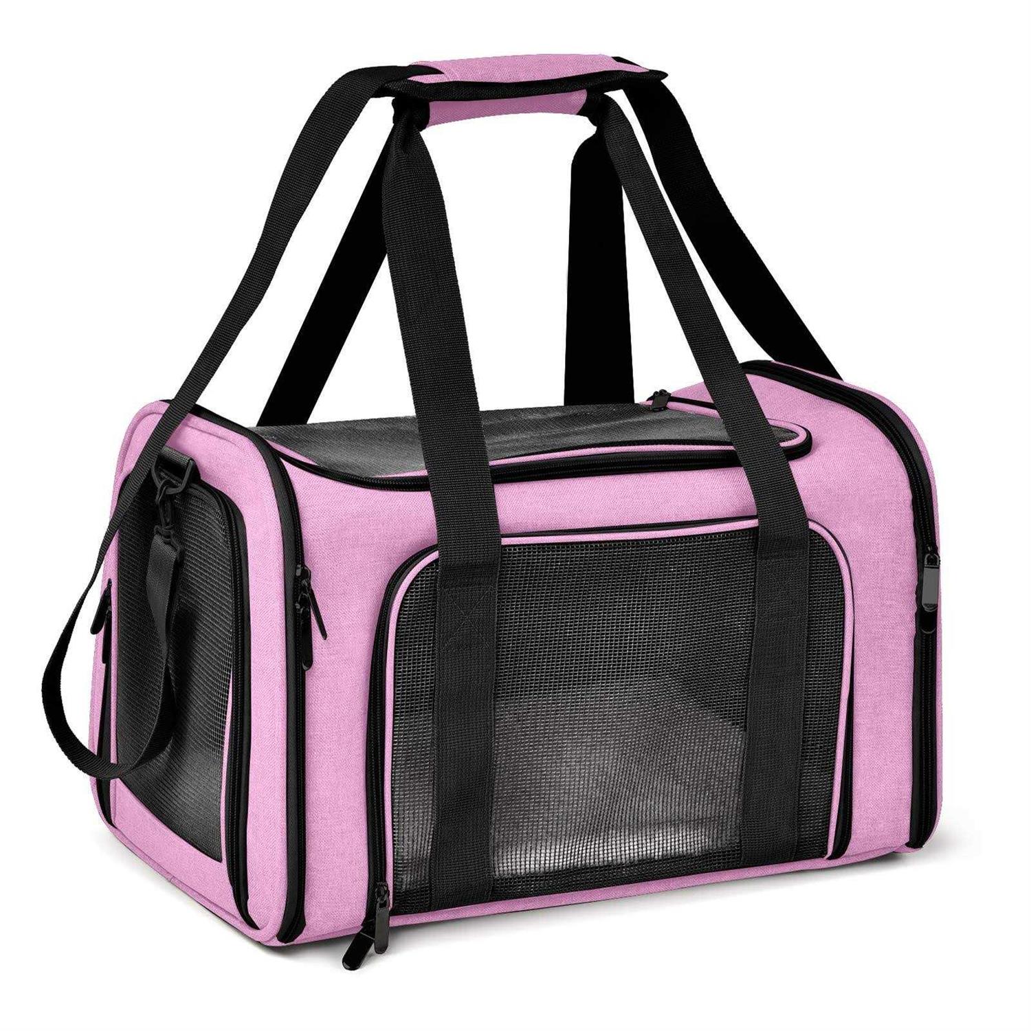 Henkelion Cat Carriers Dog Carrier Pet for Small Medium Cats Puppies up to 15 Lbs - Healthber