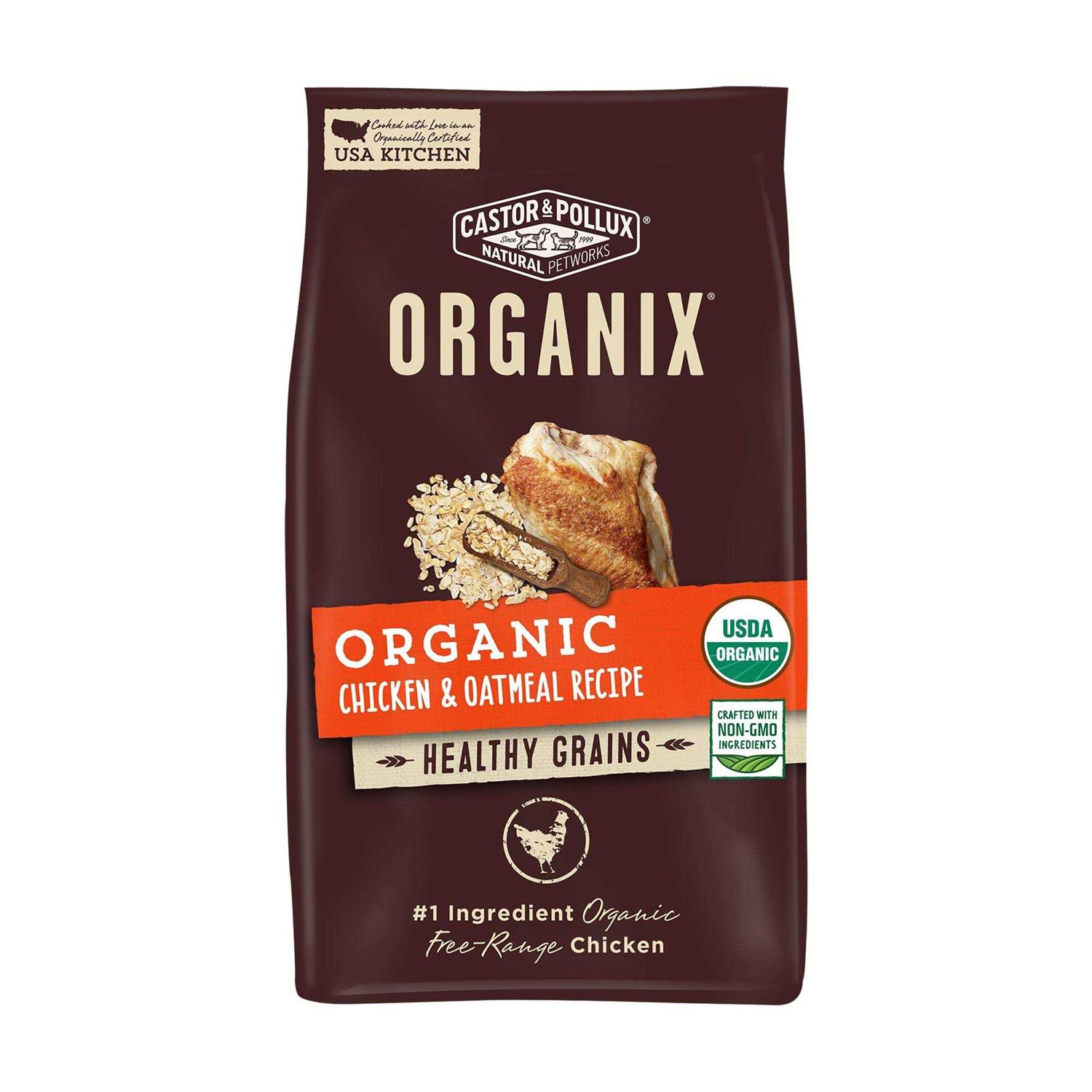 Castor & Pollux Organix Organic Chicken Recipe Dry Dog Food - Healthber