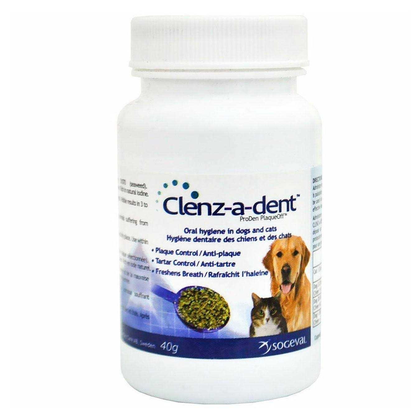 Clenz-A-Dent Food Additive PlaqueOff - Healthber