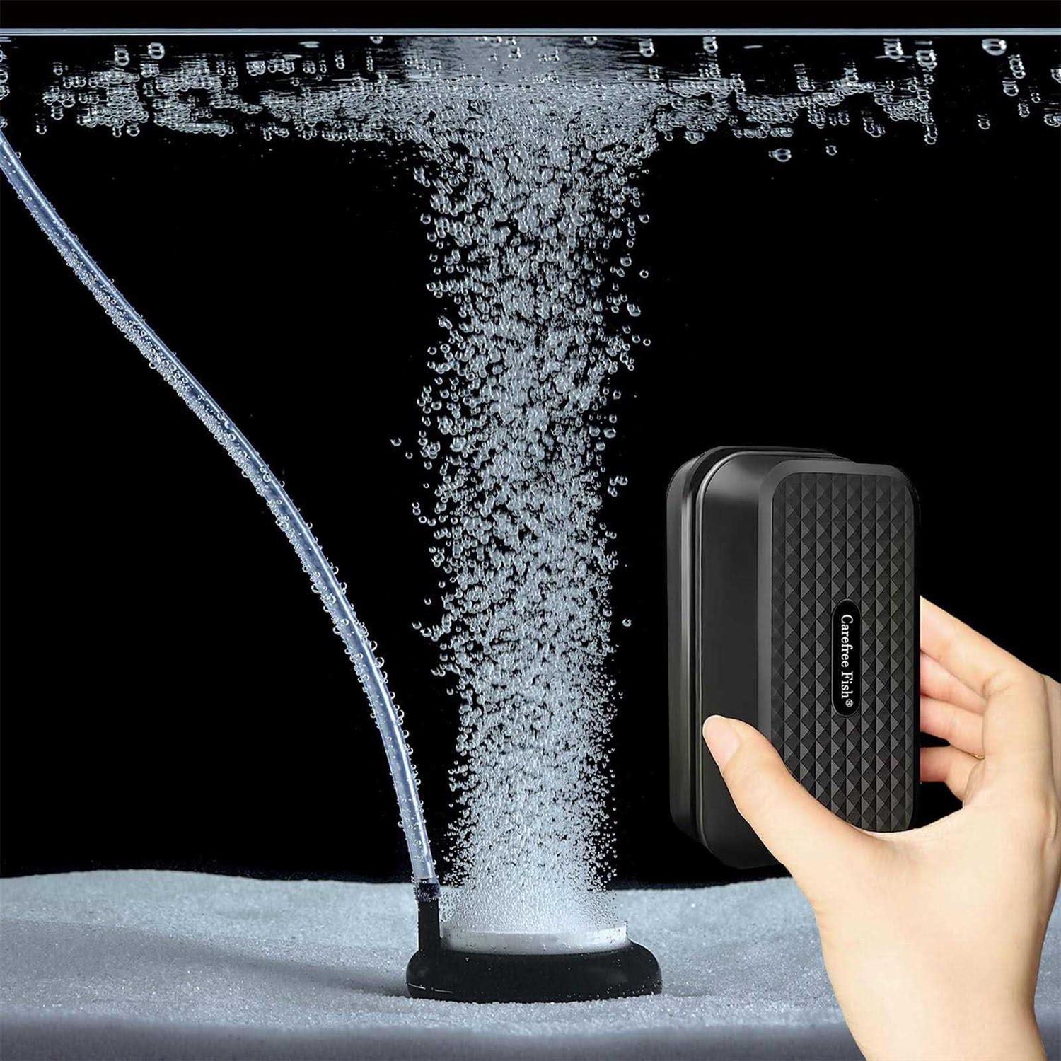 Carefree Fish Aquarium Small Magnetic Cleaner for Glass Fish Tank Magnet Brush Algae Scrapers Floating - Healthber