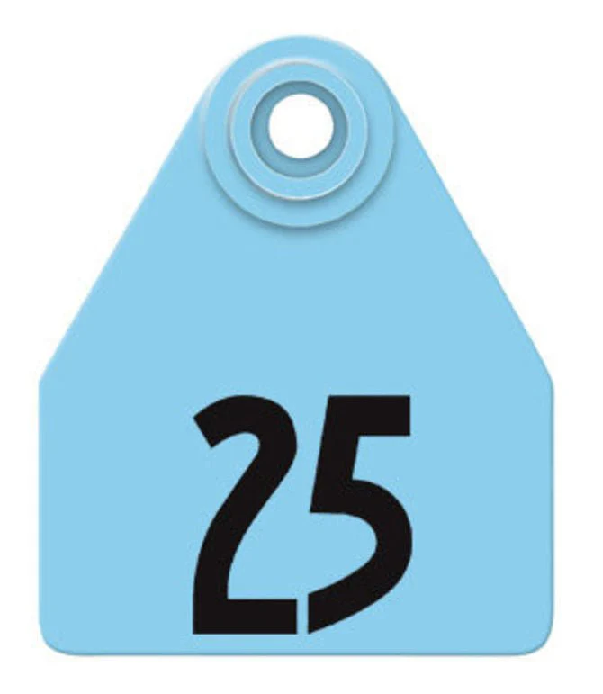 Special Order Allflex Global Numbered 2-Piece Ear Tags, 25 ct - Healthber
