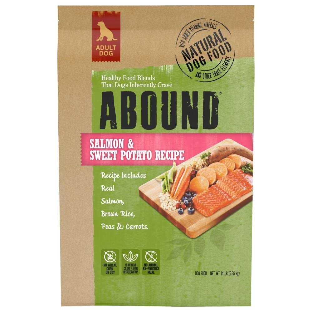 Abound Grain Free Salmon & Sweet Potato Recipe Adult Dry Dog Food - Healthber