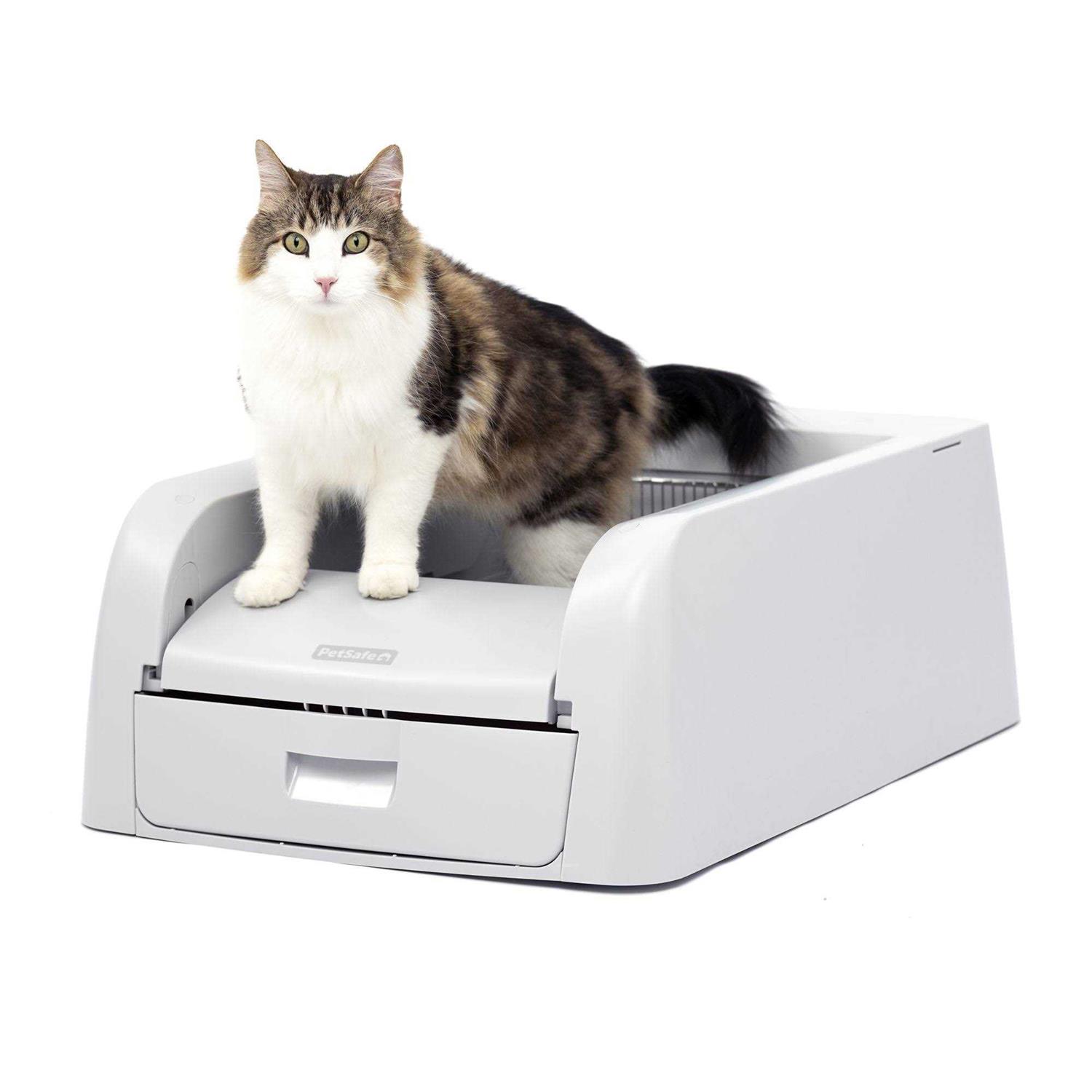 PetSafe ScoopFree Clumping Self-Cleaning Litter Box - Healthber