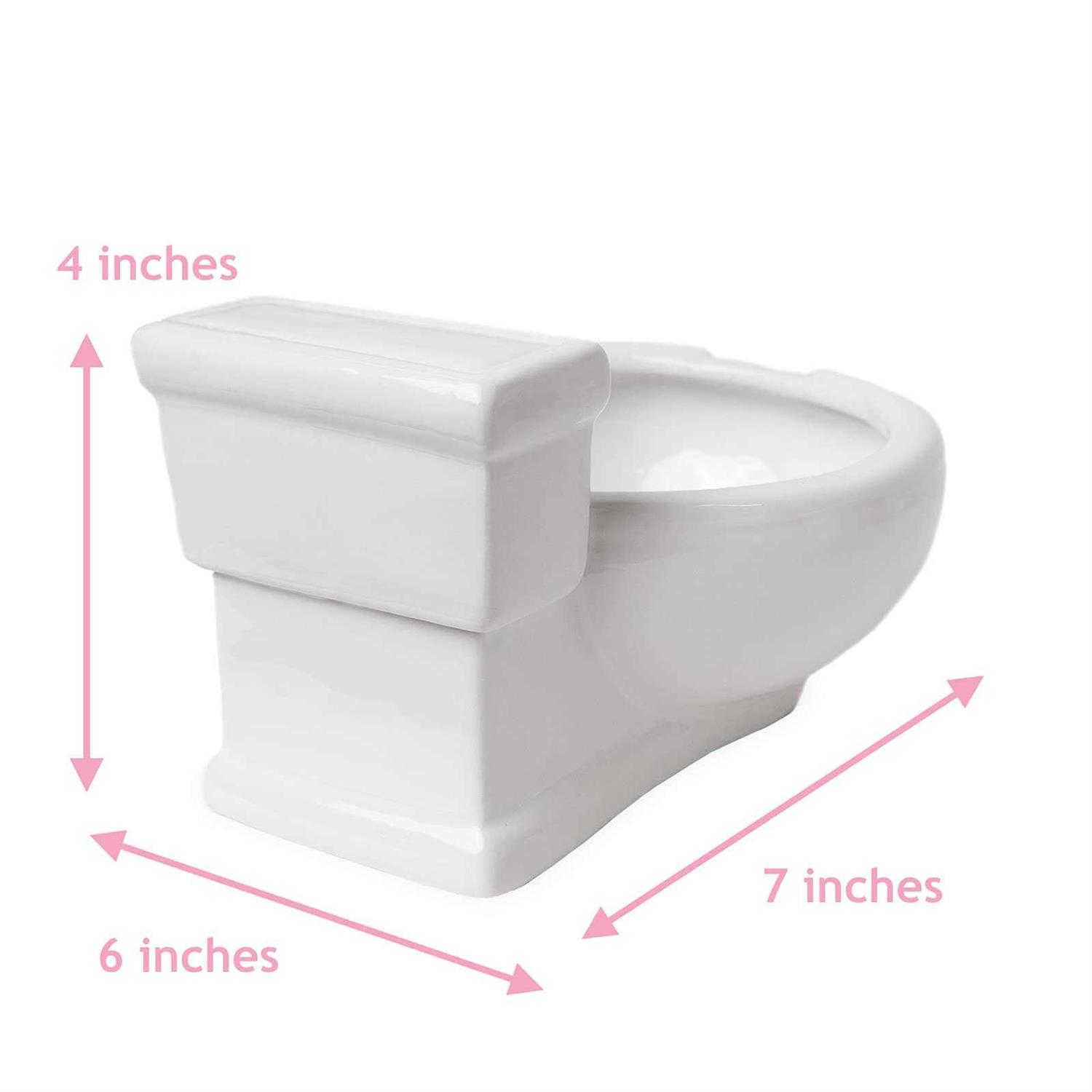 Kwirkworks Toilet Bowl pet Bowl - Healthber
