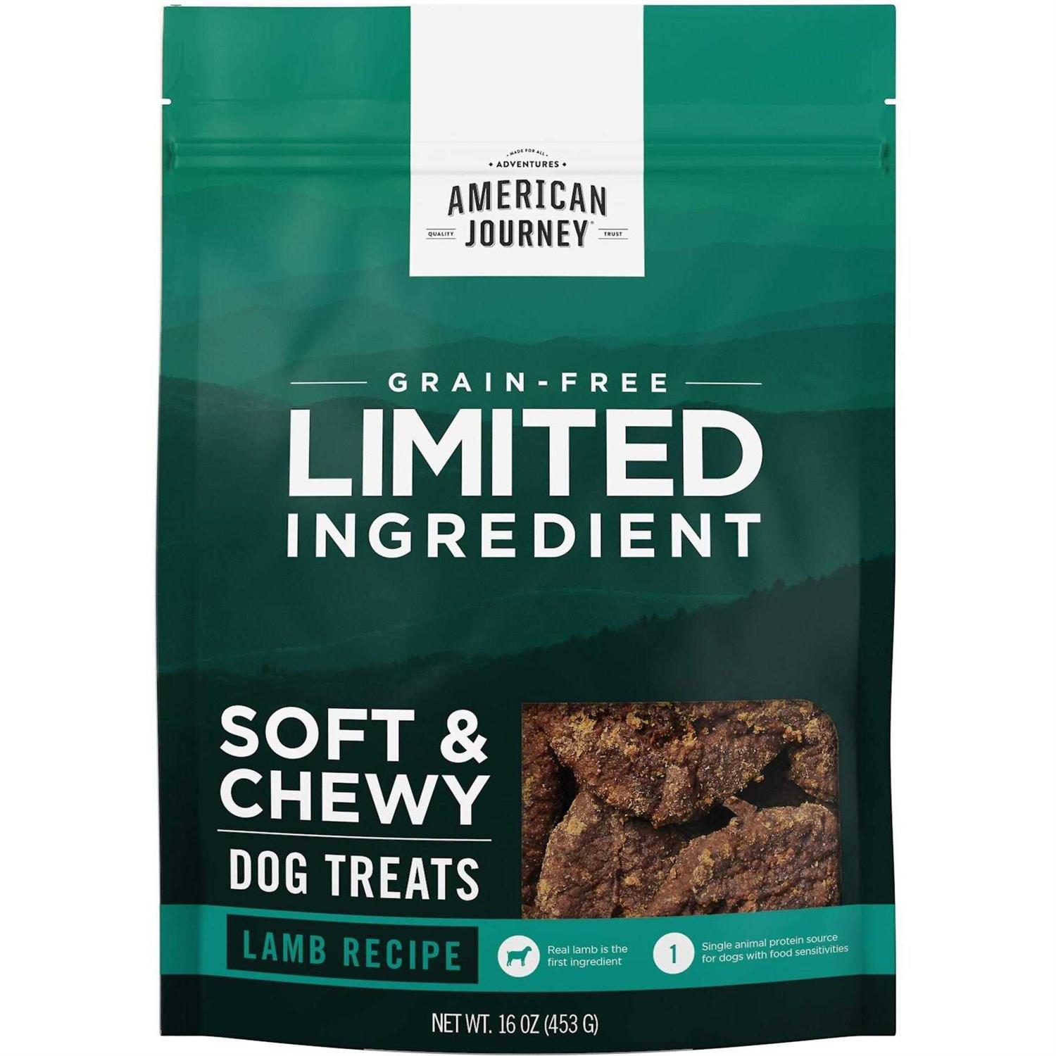 American Journey Limited Ingredient Grain-Free Recipe Soft & Chewy Dog Treats - Healthber