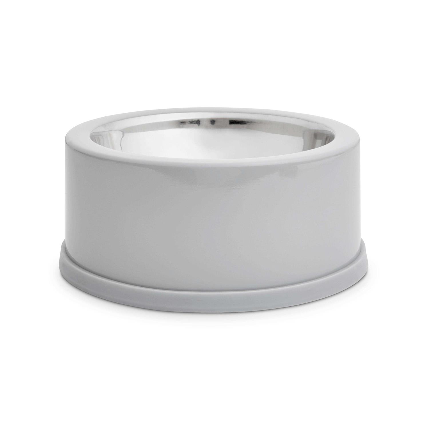 EveryYay Stainless-Steel Grey Dog Bowl - Healthber