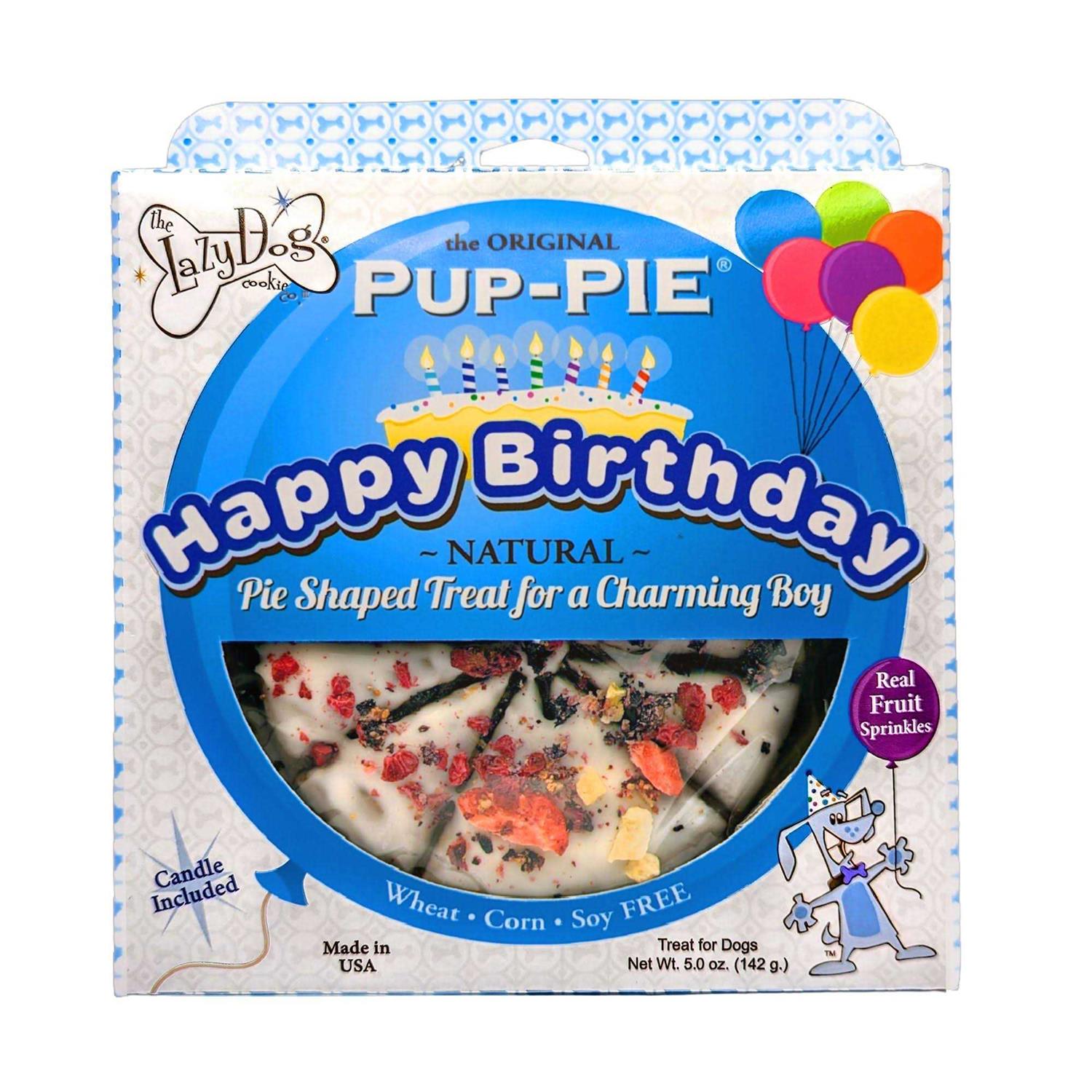The Lazy Dog Cookie The Original Pup-Pie Happy Birthday for a Charming Boy - Healthber