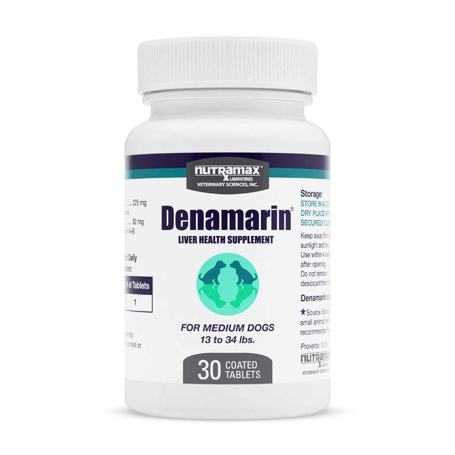 Nutramax Denamarin Liver Health Supplement Dogs - Healthber
