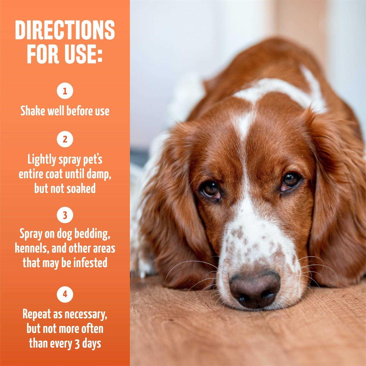 Tropiclean Natural Flea & Tick Dog & Bedding Spray - Healthber