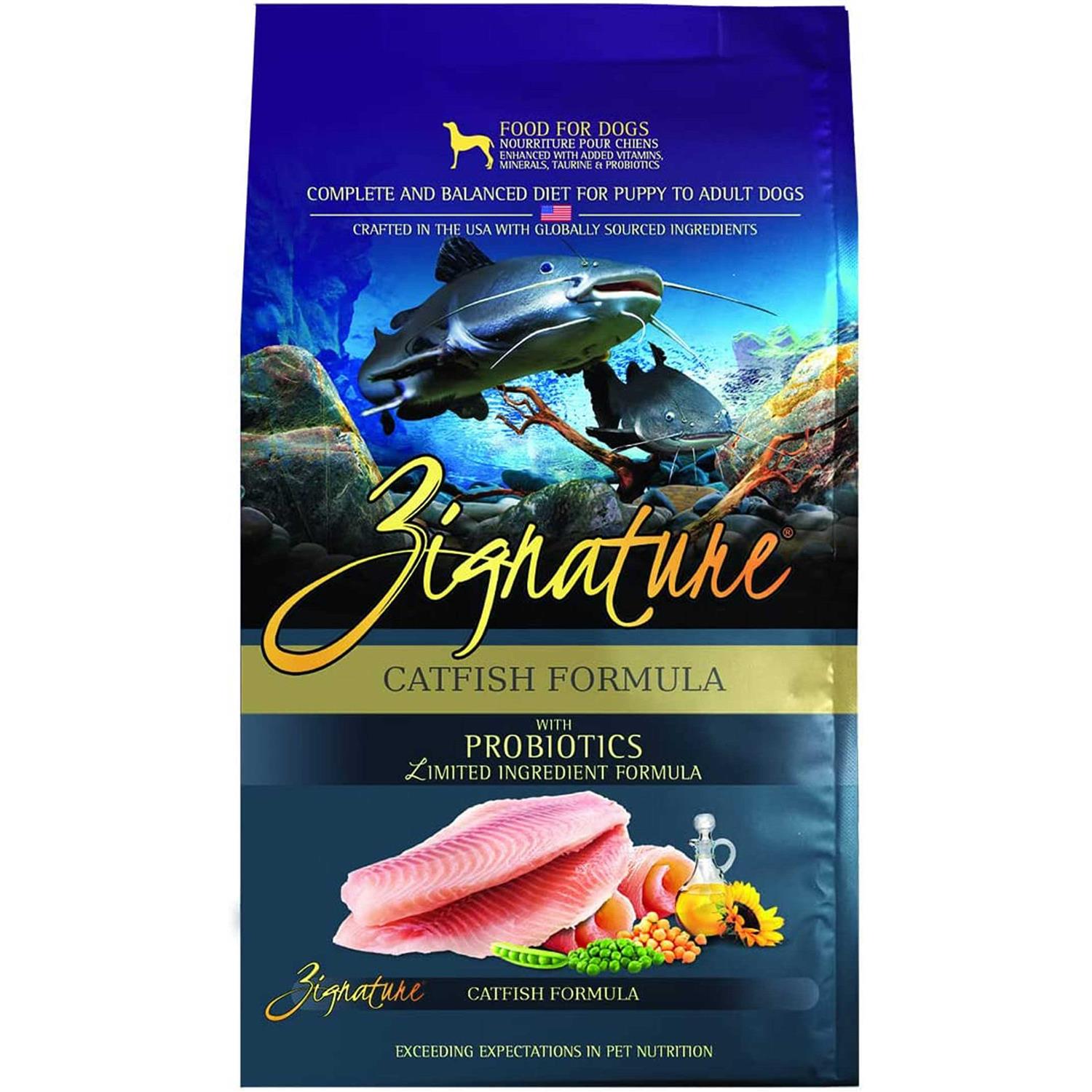 Zignature Catfish Limited Ingredient Formula Dry Dog Food - Healthber